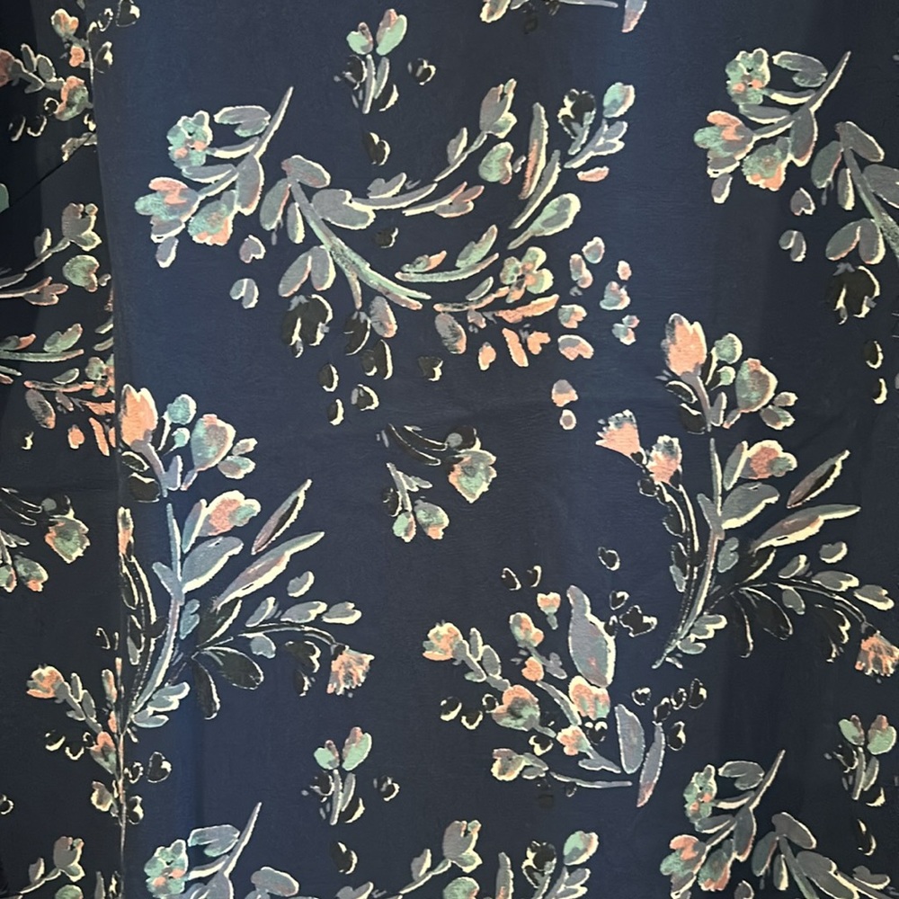 NWOT 41 Hawthorn Stitch Fix Tie Sleeve Blouse - Picture 2 of 7